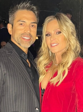 Tamra Judge with her current husband.